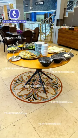 هتل آرامیس کیش - منوی صبحانه