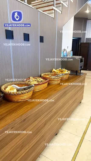 هتل آرامیس کیش - منوی سلف صبحانه