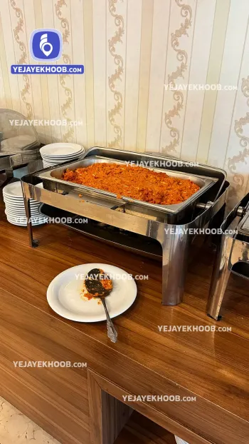 هتل آرامیس کیش - منوی سلف صبحانه