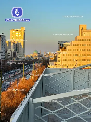 هتل آریا مشهد - نمای رو به حرم