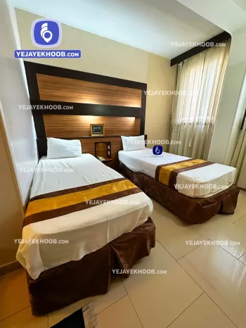 هتل آریا مشهد - اتاق ۲ تخته (۲ تخت ۱ نفره)