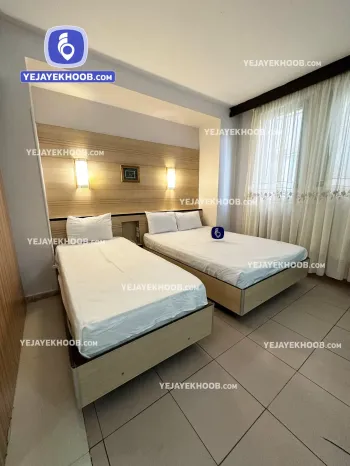 هتل آریا مشهد - اتاق ۳ تخته (۱ تخت ۲ نفره و ۱ تخت ۱ نفره)    