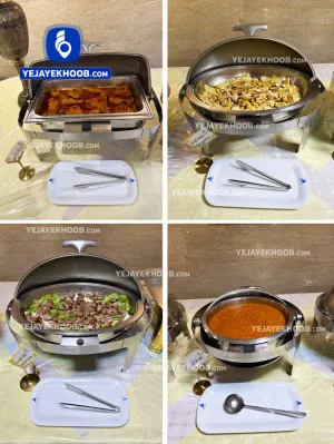 هتل آفتاب شرق مشهد - منوی سلف سرویس