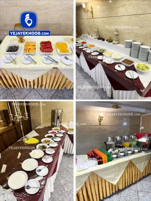 هتل آفتاب شرق مشهد - منوی سلف سرویس