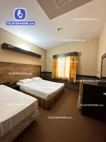 هتل آپادانا مشهد - اتاق ۴ تخته (۲ تخت ۲ نفره)   