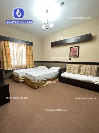 هتل آپادانا مشهد - اتاق ۲ تخته (۲ تخت ۱ نفره)