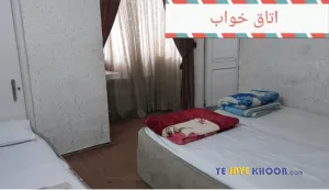 هتل آپارتمان آرش مشهد - اتاق ۳ تخته (۳ تخت ۱ نفره)    