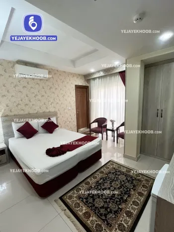 هتل آپارتمان آرین مشهد - اتاق ۲ تخته ( ۱ تخت ۲ نفره)  