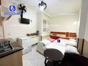 هتل آپارتمان اخوان مشهد - اتاق ۳ تخته (۳ تخت ۱ نفره) 