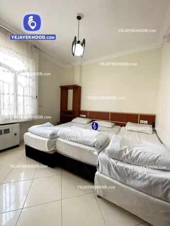 هتل آپارتمان اخوان مشهد - اتاق ۳ تخته (۳ تخت ۱ نفره) 