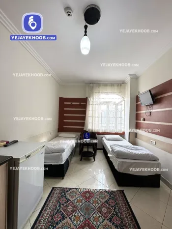 هتل آپارتمان اخوان مشهد - اتاق ۲ تخته (۲ تخت ۱ نفره)