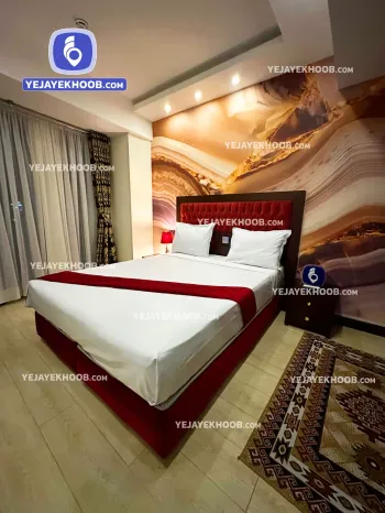 هتل آپارتمان اریکا مشهد - اتاق 2 تخته (1 تخت 2 نفره)