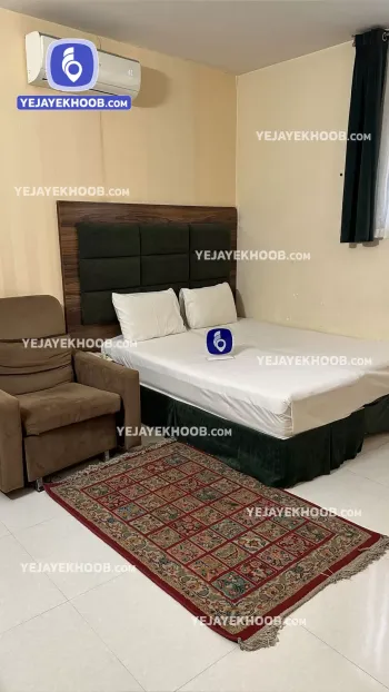 هتل آپارتمان افشار مشهد - اتاق 2 تخته (1 تخت 2 نفره)