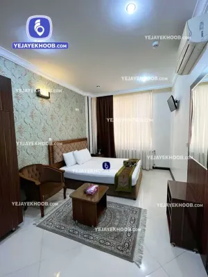 هتل آپارتمان ایوان مشهد - اتاق ۲ تخته ( ۱ تخت ۲ نفره)  