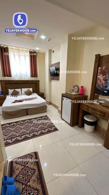 هتل آپارتمان خلف باغ مشهد - اتاق ۲ تخته (۱ تخت ۲ نفره)   