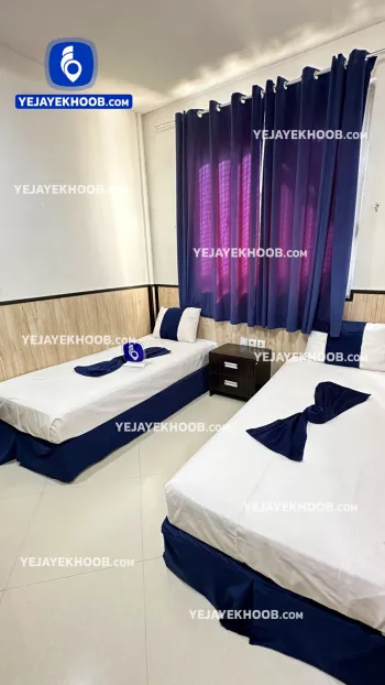 هتل آپارتمان دیدار مشهد - اتاق ۲ تخته (۲ تخت ۱ نفره)