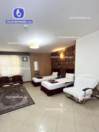 هتل آپارتمان رواق مشهد - اتاق ۲ تخته ( ۲ تخت سینگل )