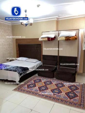 هتل آپارتمان زاینده رود مشهد - اتاق ۲ تخته ( یک تخت دبل ) همراه با کاناپه تختخوابشو