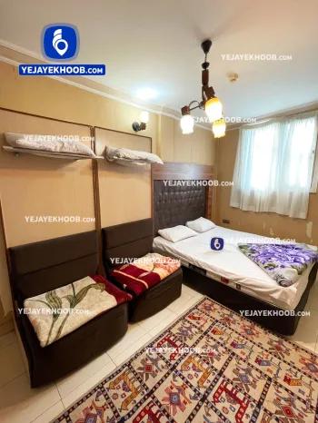 هتل آپارتمان زاینده رود مشهد - اتاق ۲ تخته ( یک تخت دبل ) همراه با کاناپه تختخوابشو