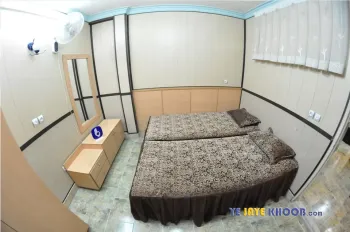 اتاق هتل آپارتمان زرین قم