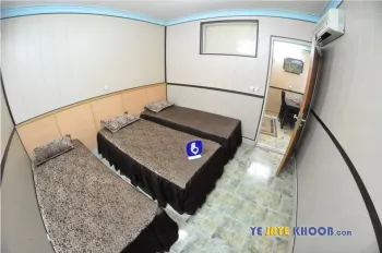 اتاق هتل آپارتمان زرین قم