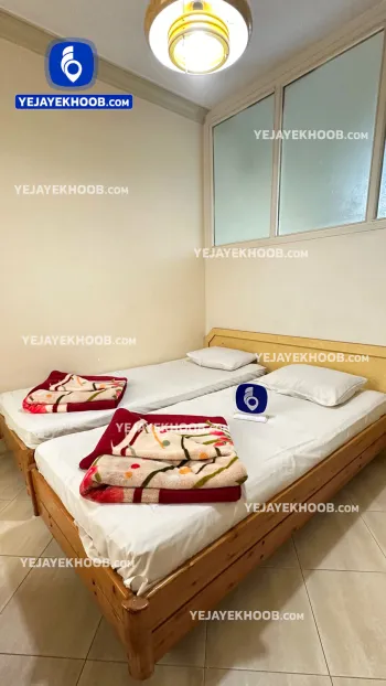 هتل آپارتمان ساحل مشهد - اتاق ۲ تخته (۲ تخت ۱ نفره)