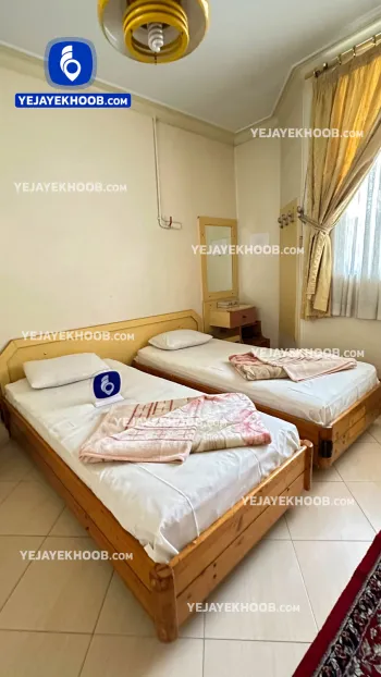 هتل آپارتمان ساحل مشهد - اتاق ۲ تخته (۲ تخت ۱ نفره)