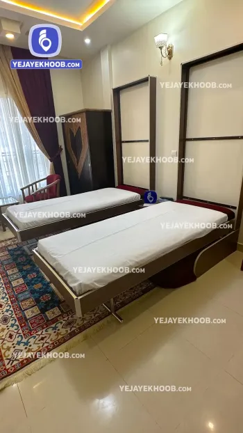 هتل آپارتمان ستارگان مشهد - اتاق ۲ تخته ( ۲ تخت سینگل )