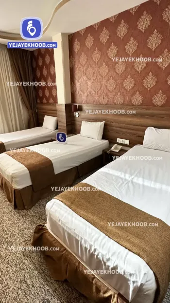 هتل آپارتمان شباهنگ مشهد - اتاق ۳ تخته (۳ تخت ۱ نفره)    