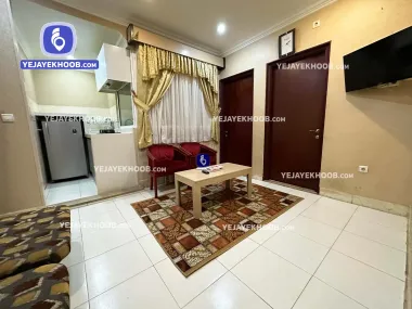 هتل آپارتمان قصر آیدین مشهد - نمای اتاق