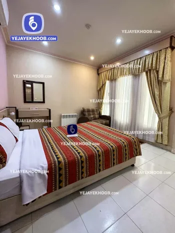 هتل آپارتمان قصر آیدین مشهد - اتاق ۲ تخته ( یک تخت دبل )