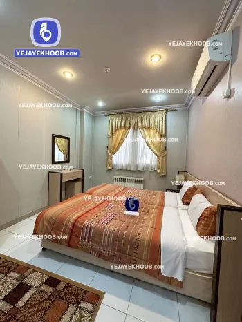 هتل آپارتمان قصر آیدین مشهد - اتاق ۲ تخته ( ۲ تخت سینگل )