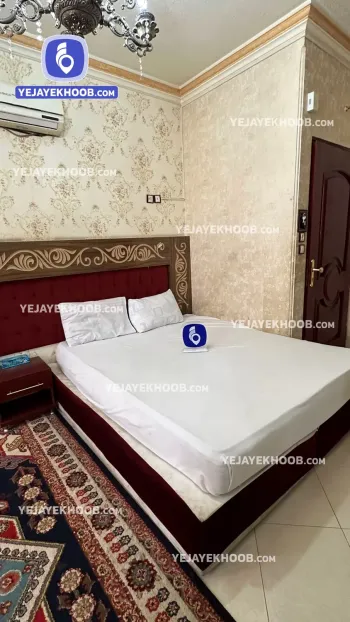 هتل آپارتمان ماه عسل مشهد - اتاق ۲ تخته (۱ تخت ۲ نفره)   