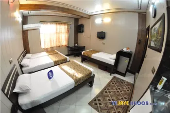 هتل آپارتمان ماهان قم - اتاق 4 تخته (4 تخت 1 نفره)