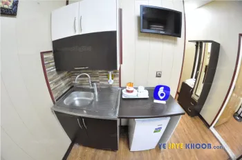 هتل آپارتمان ماهان قم - نمای اتاق 