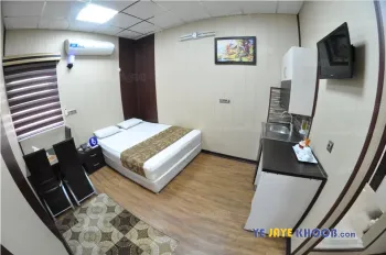 هتل آپارتمان ماهان قم - اتاق 2 تخته (1 تخت 2 نفره)