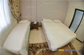 هتل آپارتمان مرصاد مشهد - اتاق ۳ تخته (۱ تخت ۲ نفره و ۱ تخت ۱ نفره)    