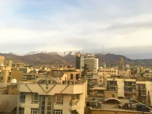 هتل آپارتمان ملل تهران - ویوی تراس