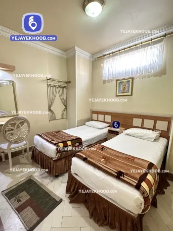هتل آپارتمان ملل مشهد - اتاق ۲ تخته ( ۲ تخت سینگل )