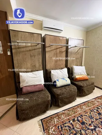 هتل آپارتمان مهتاب مشهد - کاناپه تختخوابشو
