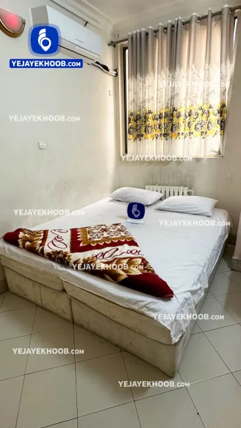 هتل آپارتمان مهرگان مشهد - اتاق ۲ تخته (۱ تخت ۲ نفره)  
