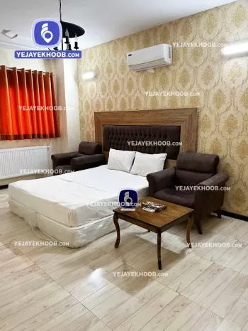 هتل آپارتمان مهریز مشهد - اتاق ۲ تخته (۱ تخت ۲ نفره)