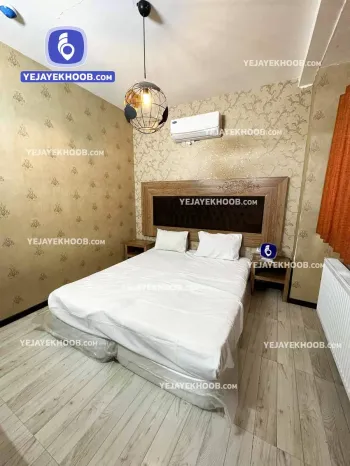 هتل آپارتمان مهریز مشهد - اتاق ۲ تخته (۱ تخت ۲ نفره)