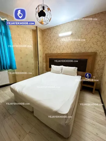 هتل آپارتمان مهریز مشهد - اتاق ۲ تخته (۱ تخت ۲ نفره)