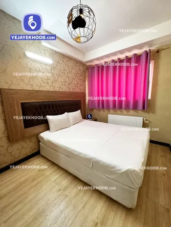 هتل آپارتمان مهریز مشهد - اتاق ۲ تخته (۱ تخت ۲ نفره)