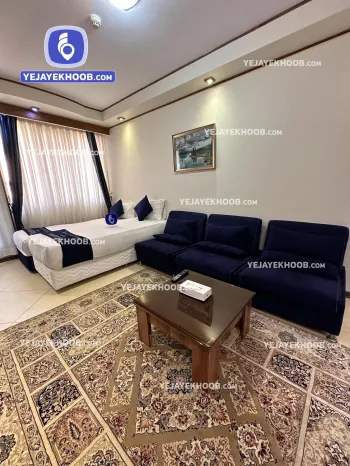هتل آپارتمان مهستان مشهد - اتاق ۲ تخته ( ۱ تخت ۲ نفره)  
