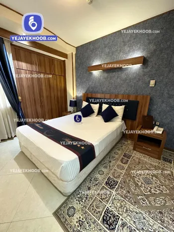 هتل آپارتمان مهستان مشهد - اتاق ۲ تخته ( ۱ تخت ۲ نفره)  