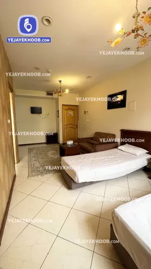 هتل آپارتمان مودت مشهد - اتاق ۲ تخته (۲ تخت ۱ نفره)