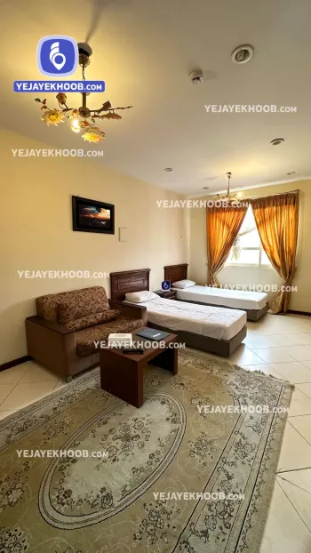 هتل آپارتمان مودت مشهد - اتاق ۲ تخته (۲ تخت ۱ نفره)