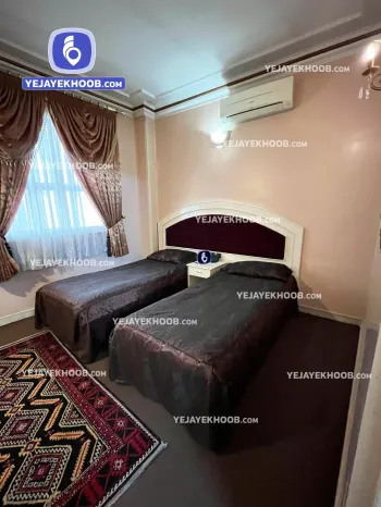 هتل آپارتمان میقات مشهد - اتاق ۲ تخته (۲ تخت ۱ نفره)
